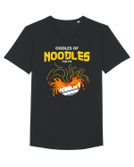 Oodles of Noodles for Me Tricou mânecă scurtă guler larg Bărbat Skater