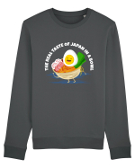 The Real Taste of Japan in a Bowl Bluză mânecă lungă Unisex Rise