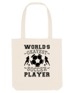 World's Okayest Soccer player  Sacoșă textilă