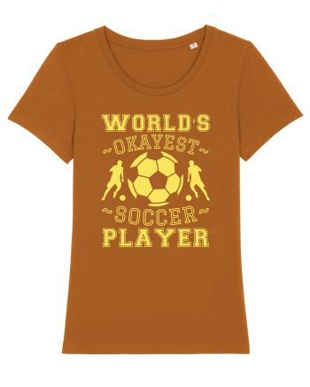 World's Okayest Soccer player  Roasted Orange