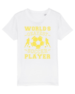 World's Okayest Soccer player  Tricou mânecă scurtă  Copii Mini Creator