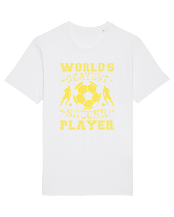World's Okayest Soccer player  White