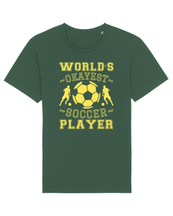 World's Okayest Soccer player  Bottle Green