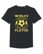 World's Okayest Soccer player  Tricou mânecă scurtă guler larg Bărbat Skater