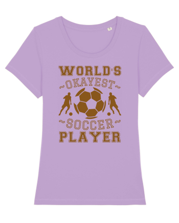 World's Okayest Soccer player  Lavender Dawn