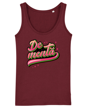 De mentă Burgundy