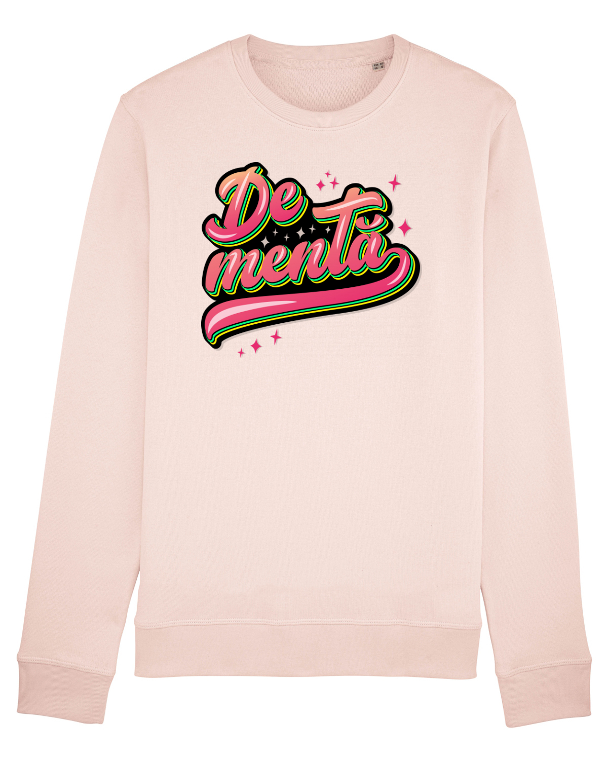 Bluză mânecă lungă Unisex Rise Candy Pink