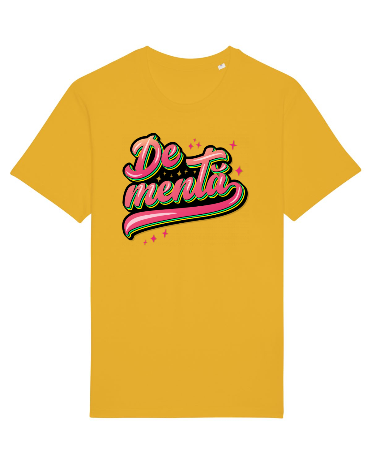 Tricou mânecă scurtă Unisex Rocker Spectra Yellow