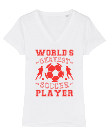 World's Okayest Soccer player  White