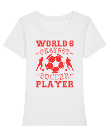 World's Okayest Soccer player  White