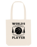 World'S Okayest Basketball Player Sacoșă textilă