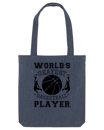 World'S Okayest Basketball Player Midnight Blue