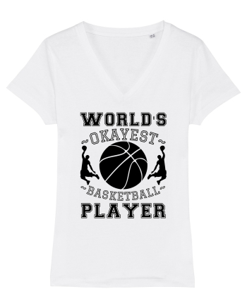 World'S Okayest Basketball Player White