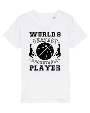World'S Okayest Basketball Player White