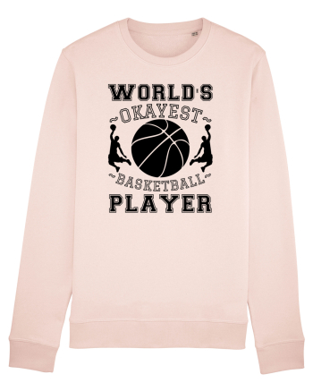 World'S Okayest Basketball Player Candy Pink