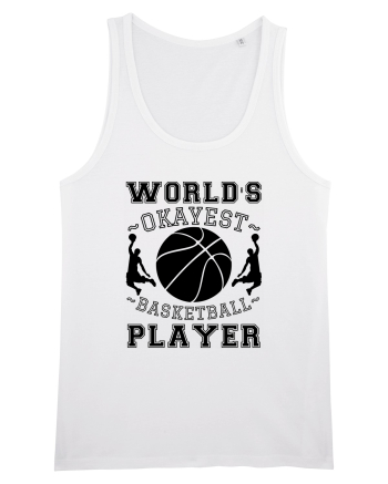 World'S Okayest Basketball Player White