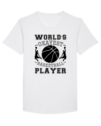 World'S Okayest Basketball Player White