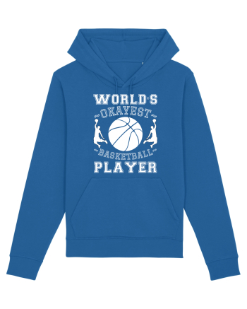 World'S Okayest Basketball Player Royal Blue