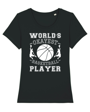 World'S Okayest Basketball Player Black