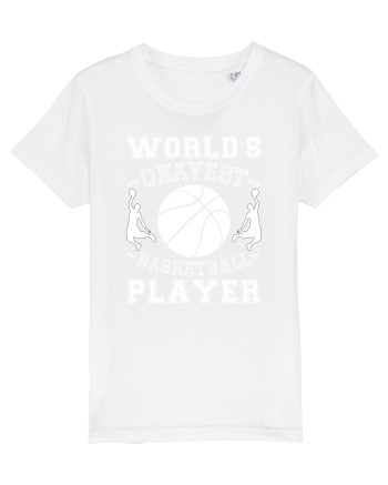 World'S Okayest Basketball Player White