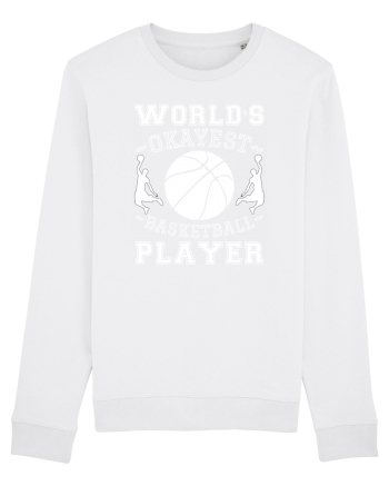 World'S Okayest Basketball Player White