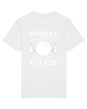 World'S Okayest Basketball Player White