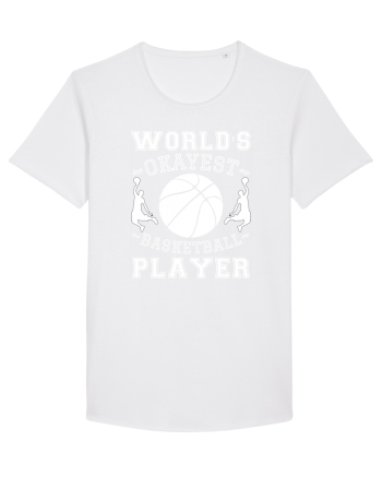 World'S Okayest Basketball Player White