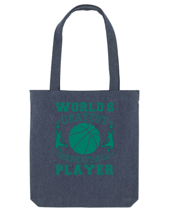 World'S Okayest Basketball Player Midnight Blue