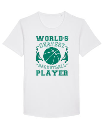 World'S Okayest Basketball Player White