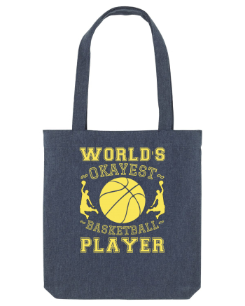World'S Okayest Basketball Player Midnight Blue