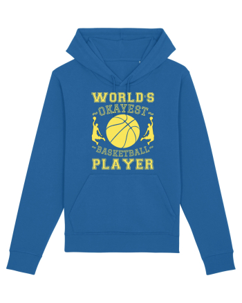 World'S Okayest Basketball Player Royal Blue