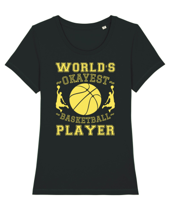 World'S Okayest Basketball Player Black