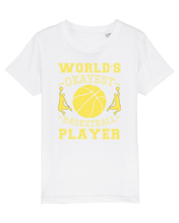 World'S Okayest Basketball Player White
