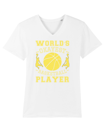 World'S Okayest Basketball Player White