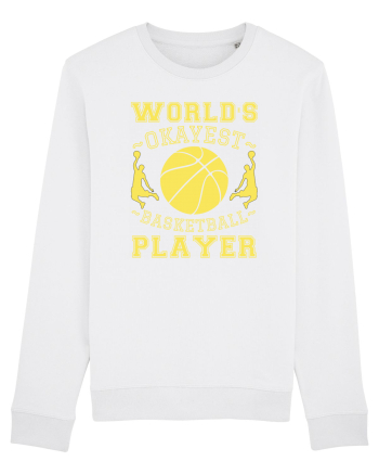 World'S Okayest Basketball Player White