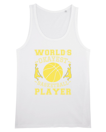 World'S Okayest Basketball Player White