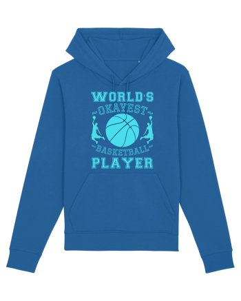 World'S Okayest Basketball Player Royal Blue