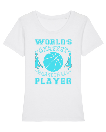World'S Okayest Basketball Player White