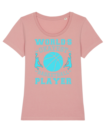 World'S Okayest Basketball Player Canyon Pink