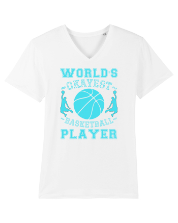 World'S Okayest Basketball Player White