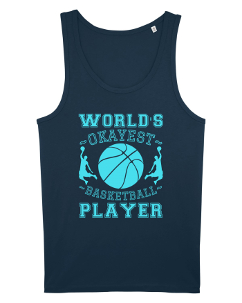 World'S Okayest Basketball Player Navy