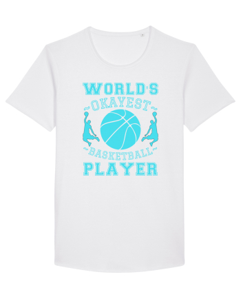 World'S Okayest Basketball Player White