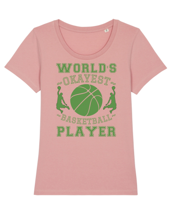 World'S Okayest Basketball Player Canyon Pink