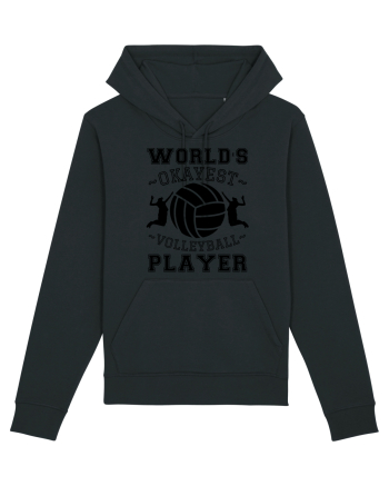 World'S Okayest Volleyball Player Black