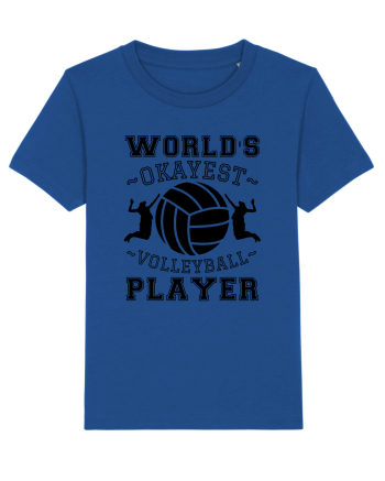 World'S Okayest Volleyball Player Majorelle Blue