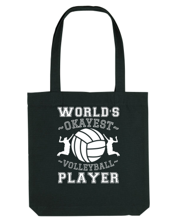 World'S Okayest Volleyball Player Black