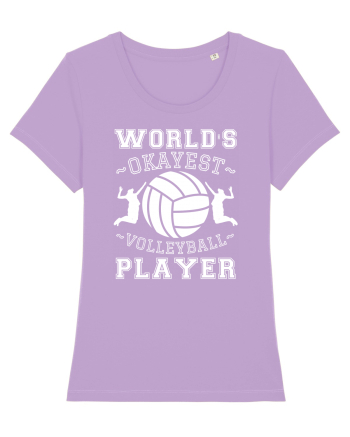 World'S Okayest Volleyball Player Lavender Dawn