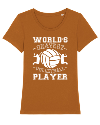 World'S Okayest Volleyball Player Roasted Orange