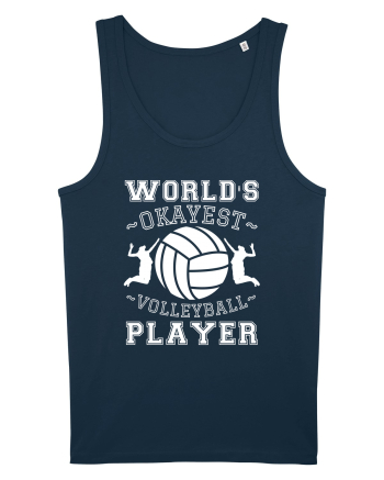 World'S Okayest Volleyball Player Navy