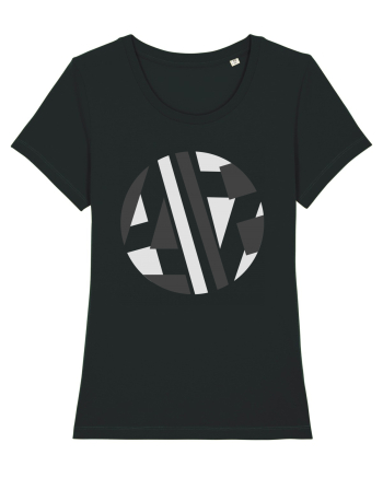 Abstract Ball Black